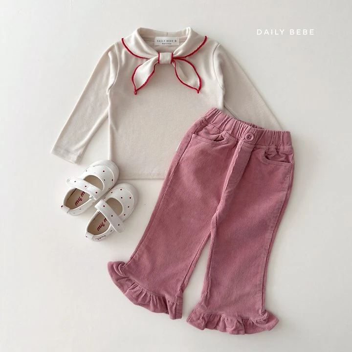 Daily Bebe - Korean Children Fashion - #discoveringself - Scarf Tee - 7
