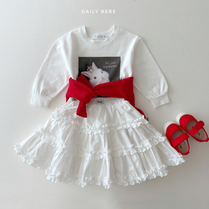 Daily Bebe - Korean Children Fashion - #discoveringself - Pure Long Skirt - 11
