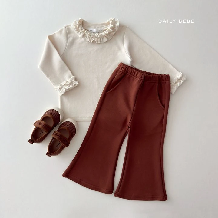 Daily Bebe - Korean Children Fashion - #discoveringself - Shirr Tee - 12