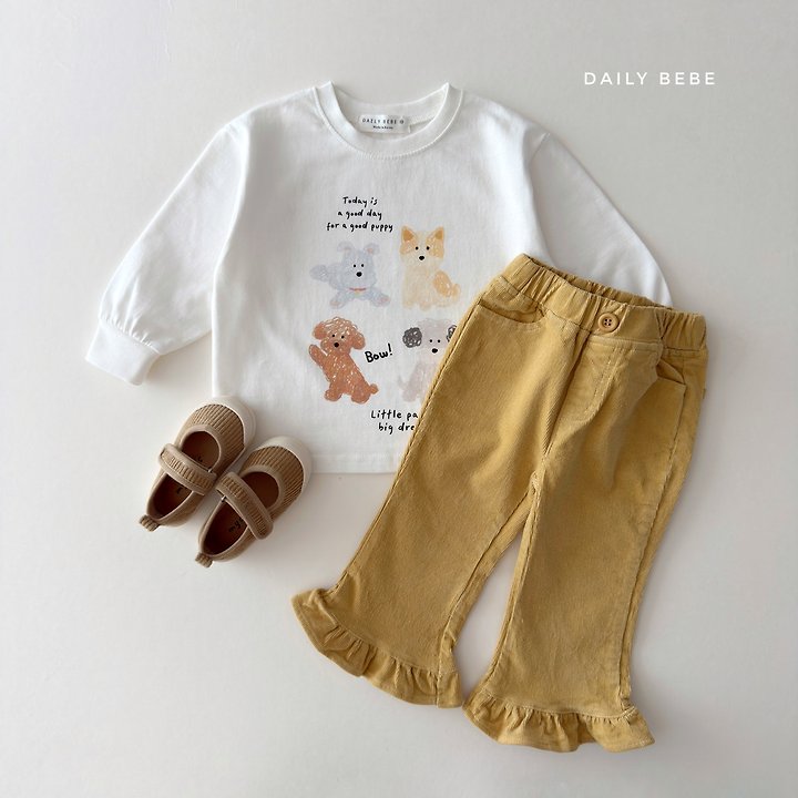 Daily Bebe - Korean Children Fashion - #discoveringself - Sketchbook Tee - 7