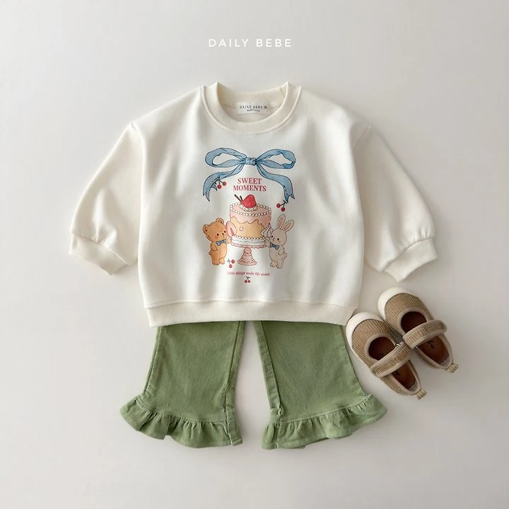 Daily Bebe - Korean Children Fashion - #discoveringself - Cake Sweatshirt - 11