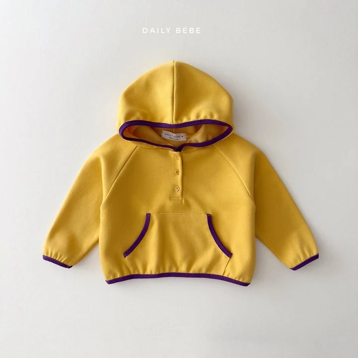 Daily Bebe - Korean Children Fashion - #discoveringself - Colored Pencil Hooded Tee - 5