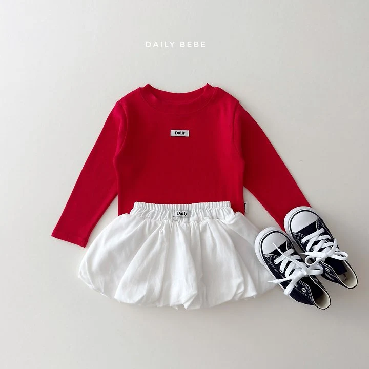 Daily Bebe - Korean Children Fashion - #kidsshorts - Ddak Tee - 6