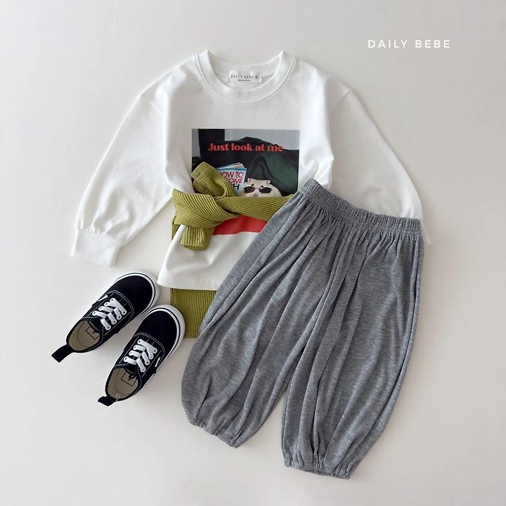 Daily Bebe - Korean Children Fashion - #kidsshorts - Dajunbi Tee - 12