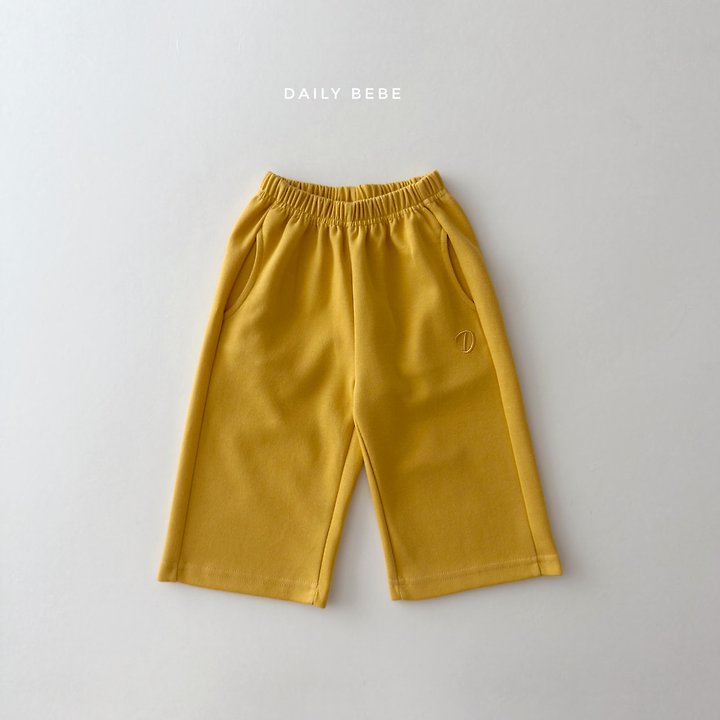 Daily Bebe - Korean Children Fashion - #kidsshorts - Daily Wide Pants - 5