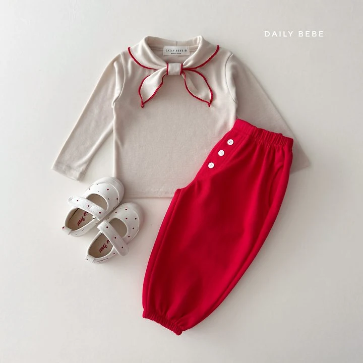 Daily Bebe - Korean Children Fashion - #kidsstore - Scarf Tee - 10