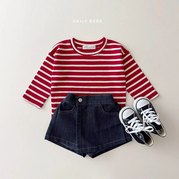Daily Bebe - Korean Children Fashion - #kidsstore - Everyday Daily Tee - 8