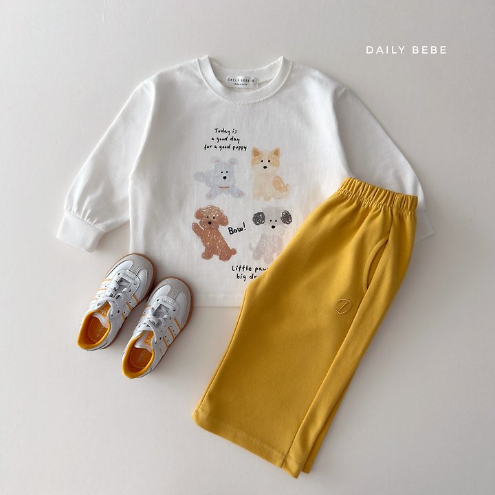 Daily Bebe - Korean Children Fashion - #kidsstore - Sketchbook Tee - 10
