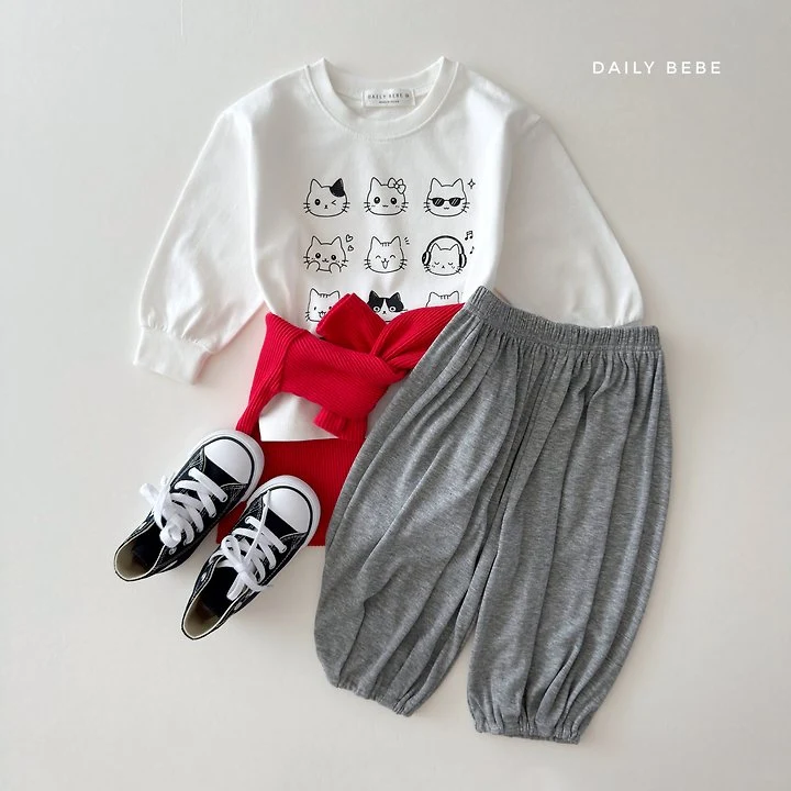 Daily Bebe - Korean Children Fashion - #kidzfashiontrend - Harem Pants - 7