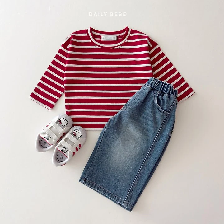 Daily Bebe - Korean Children Fashion - #kidzfashiontrend - Everyday Daily Tee - 9
