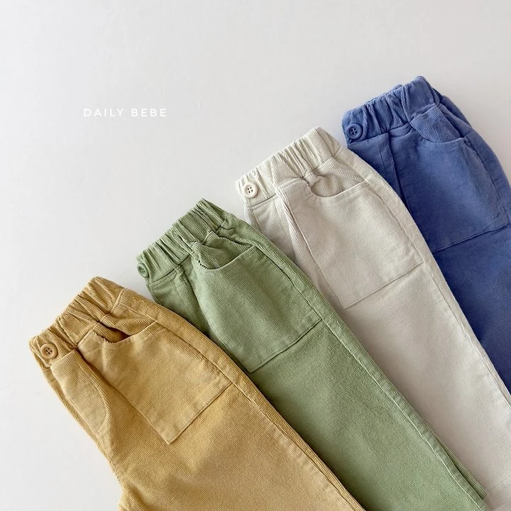 Daily Bebe - Korean Children Fashion - #Kfashion4kids - Golden Wide Pants - 4
