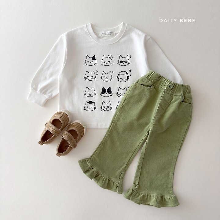 Daily Bebe - Korean Children Fashion - #littlefashionista - Emoticon Tee - 8