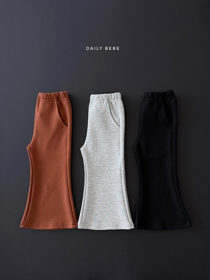 Daily Bebe - Korean Children Fashion - #littlefashionista - Mochi Bootcut Pants
