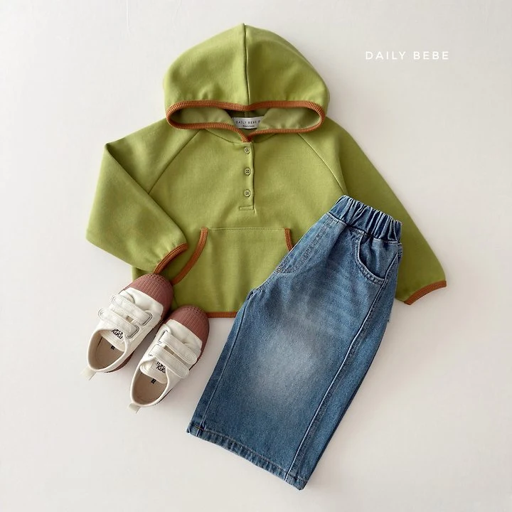 Daily Bebe - Korean Children Fashion - #littlefashionista - Colored Pencil Hooded Tee - 11