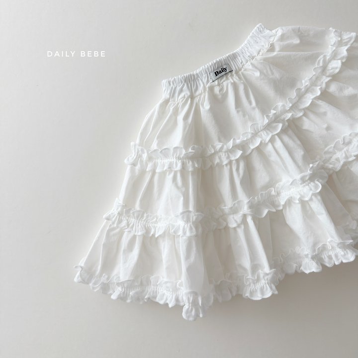 Daily Bebe - Korean Children Fashion - #littlefashionista - Pure Long Skirt - 4