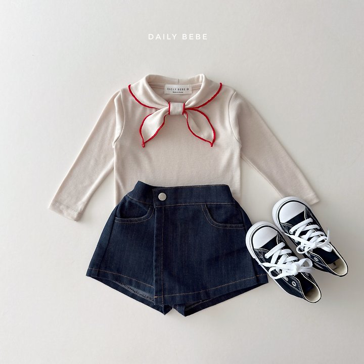 Daily Bebe - Korean Children Fashion - #minifashionista - Wrap Skirt Pants - 11