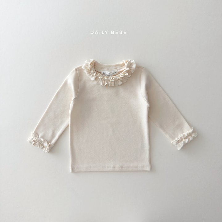 Daily Bebe - Korean Children Fashion - #magicofchildhood - Shirr Tee - 4