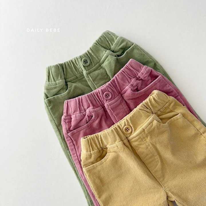 Daily Bebe - Korean Children Fashion - #magicofchildhood - Golden Bootcut Pants - 4