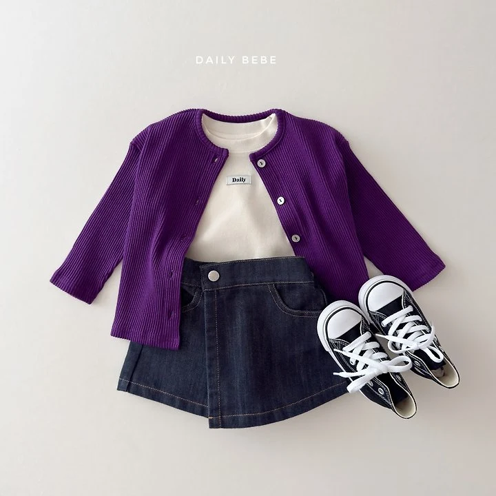 Daily Bebe - Korean Children Fashion - #prettylittlegirls - Wrap Skirt Pants - 12