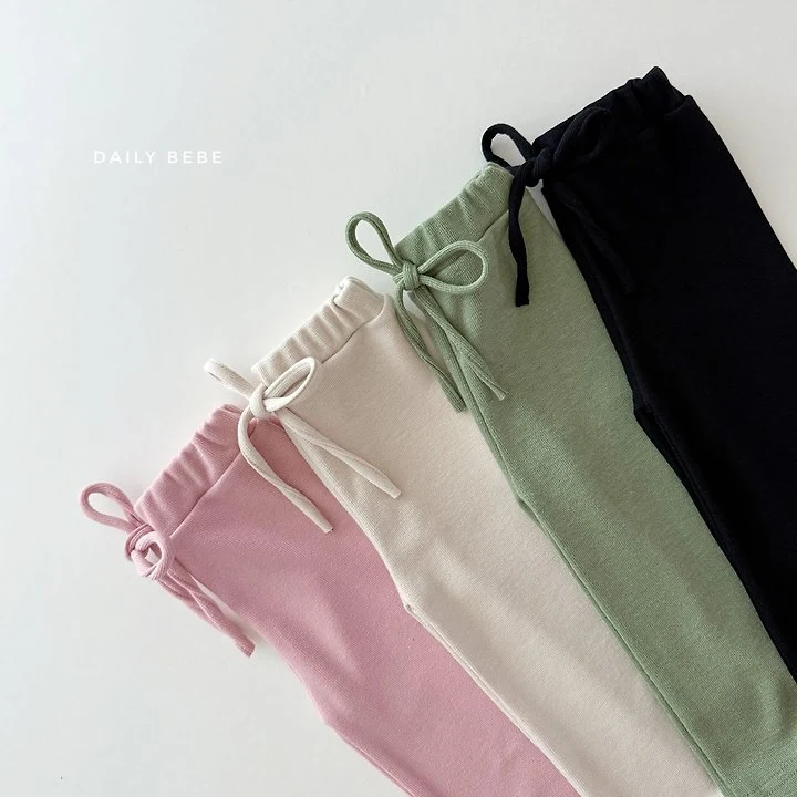 Daily Bebe - Korean Children Fashion - #todddlerfashion - Knit Wide Pants - 4
