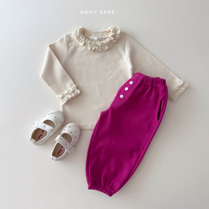 Daily Bebe - Korean Children Fashion - #toddlerclothing - Shirr Tee - 7