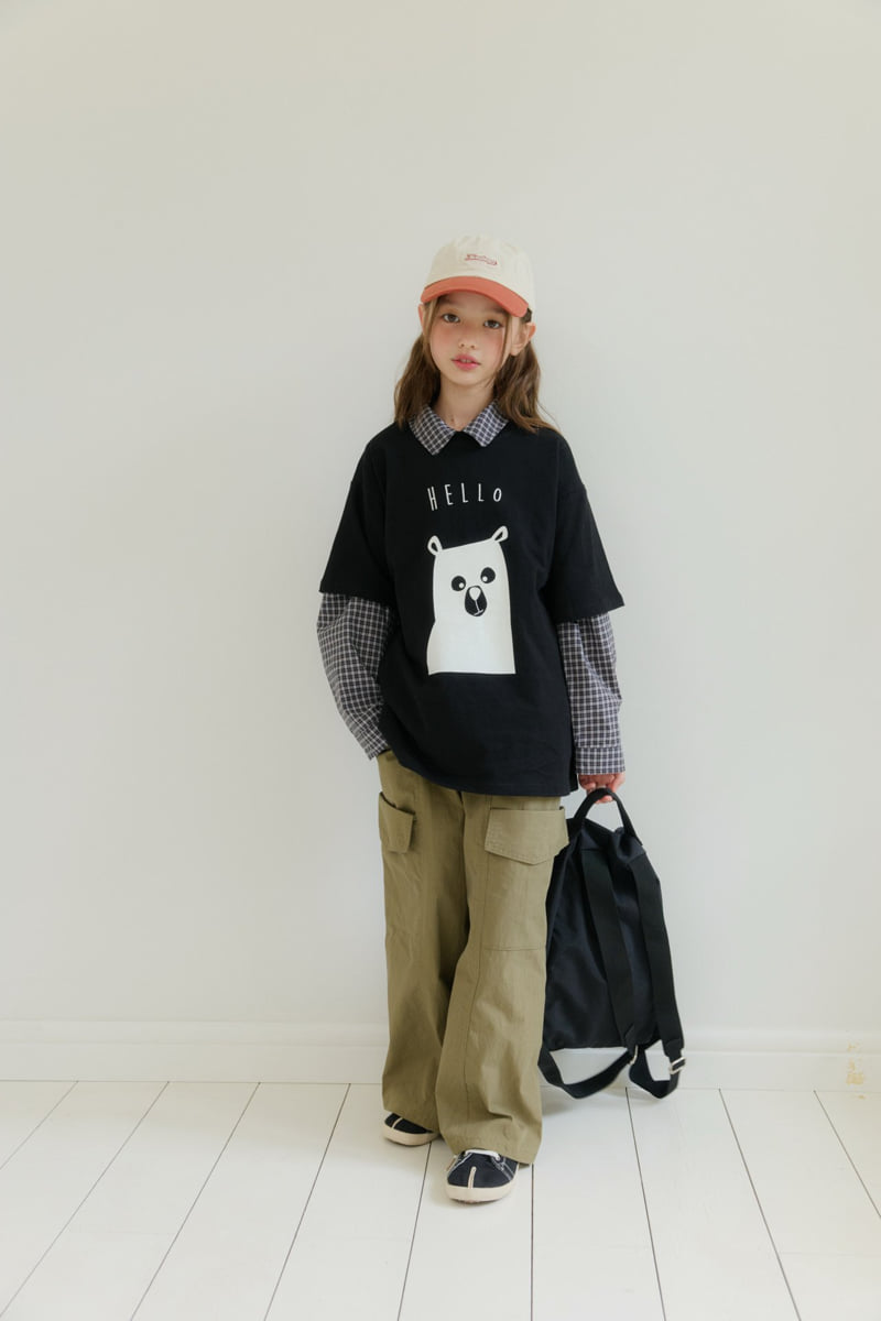 Dore Dore - Korean Children Fashion - #Kfashion4kids - Hello Bear Tee - 12