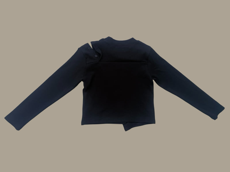 Dore Dore - Korean Children Fashion - #Kfashion4kids - Diagonal Button Tee - 6