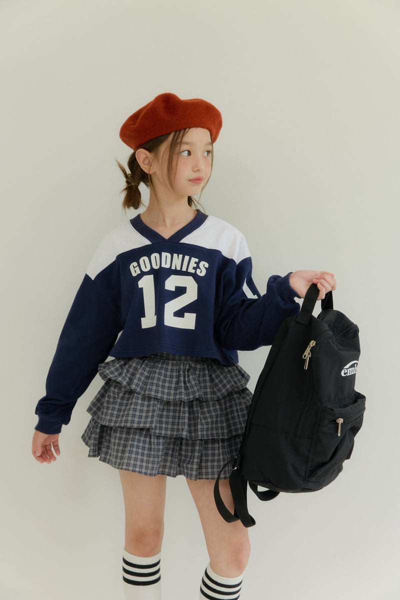 Dore Dore - Korean Children Fashion - #Kfashion4kids - V-Color Block Crop Tee - 11