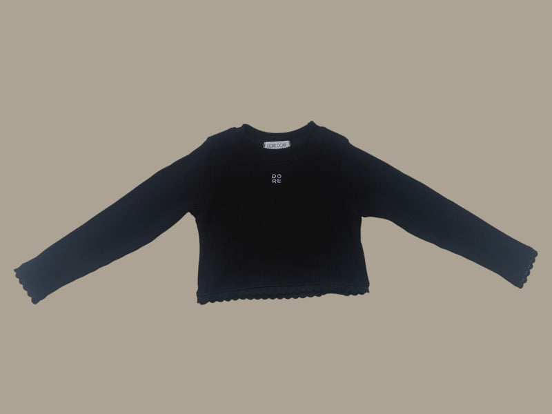 Dore Dore - Korean Children Fashion - #Kfashion4kids - Embroidery Layered Tee - 5