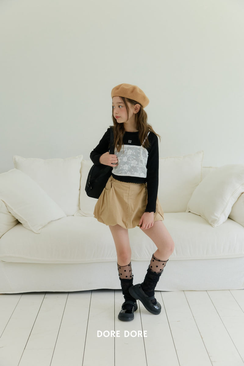 Dore Dore - Korean Children Fashion - #childofig - Lace Bustier - 8
