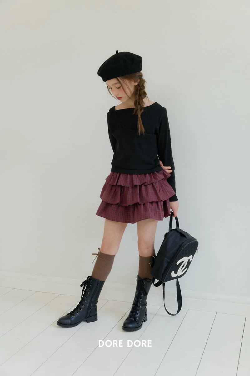 Dore Dore - Korean Children Fashion - #childrensboutique - Core Layered Tee - 8