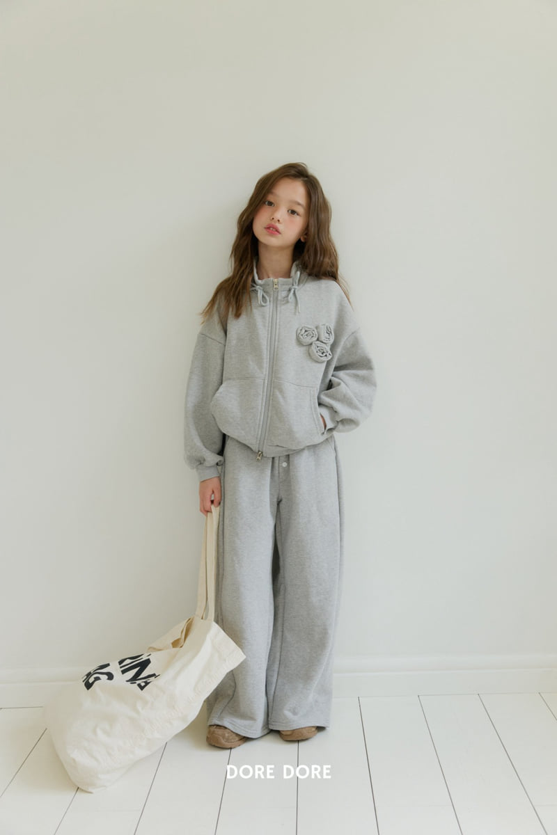 Dore Dore - Korean Children Fashion - #designkidswear - Corsage 2-Way Zip-Up - 9