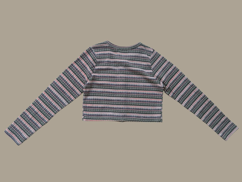 Dore Dore - Korean Children Fashion - #childrensboutique - Ribbon Button Cardigan - 4