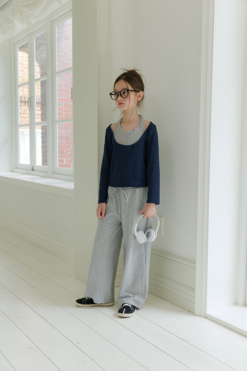 Dore Dore - Korean Children Fashion - #discoveringself - Halter Layered Tee - 12