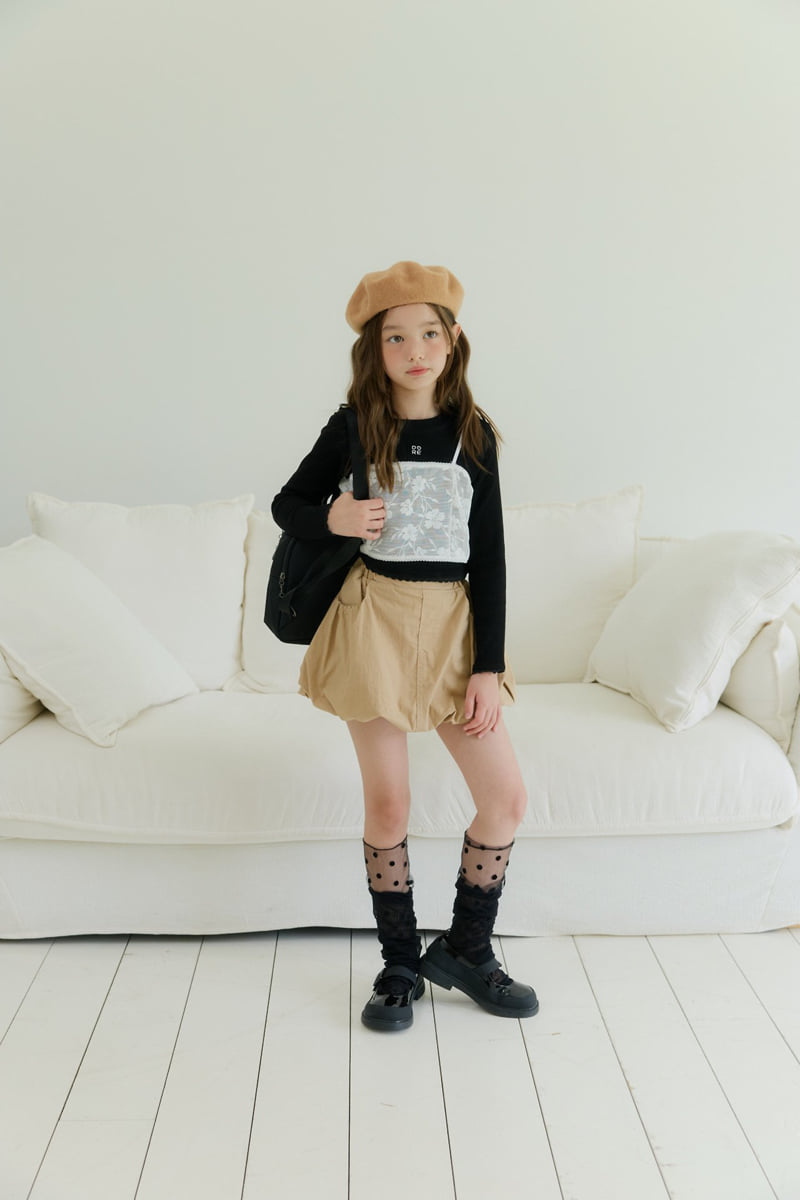 Dore Dore - Korean Children Fashion - #discoveringself - Lace Bustier - 12