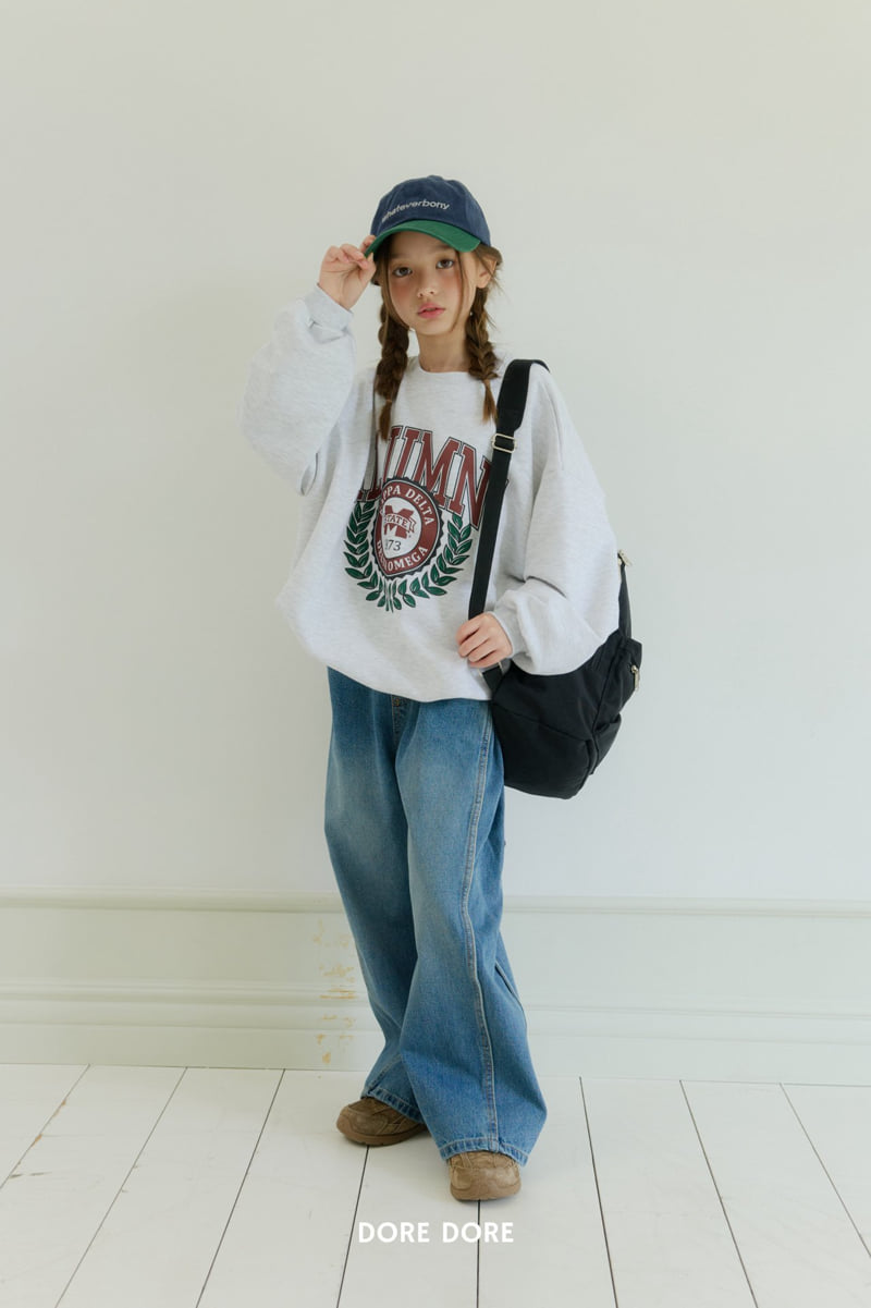Dore Dore - Korean Children Fashion - #discoveringself - Ash Blue Jeans