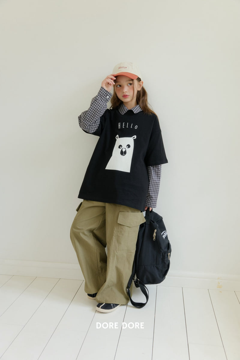 Dore Dore - Korean Children Fashion - #fashionkids - Hello Bear Tee - 8