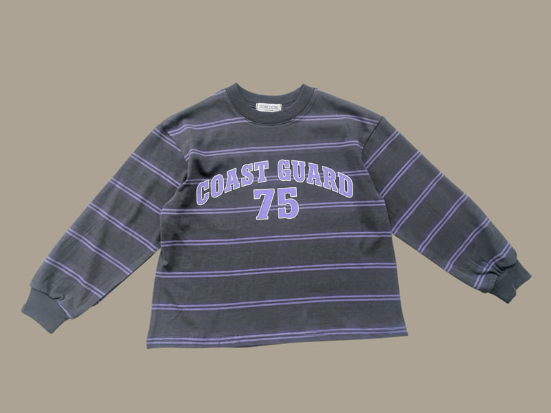 Dore Dore - Korean Children Fashion - #fashionkids - Striped Tee - 5