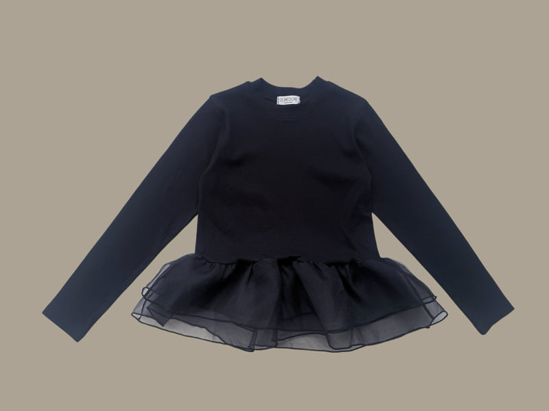 Dore Dore - Korean Children Fashion - #fashionkids - Ripple Sheer Tee - 3