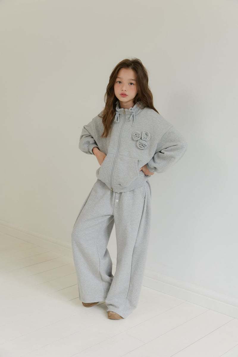 Dore Dore - Korean Children Fashion - #fashionkids - Corsage 2-Way Zip-Up - 11