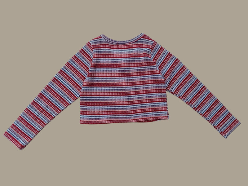 Dore Dore - Korean Children Fashion - #fashionkids - Ribbon Button Cardigan - 6