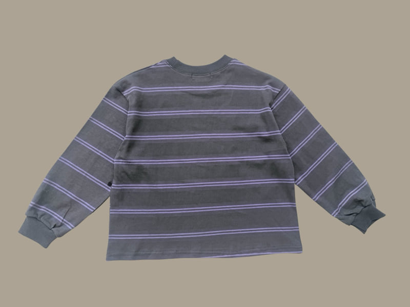 Dore Dore - Korean Children Fashion - #kidsshorts - Striped Tee - 6