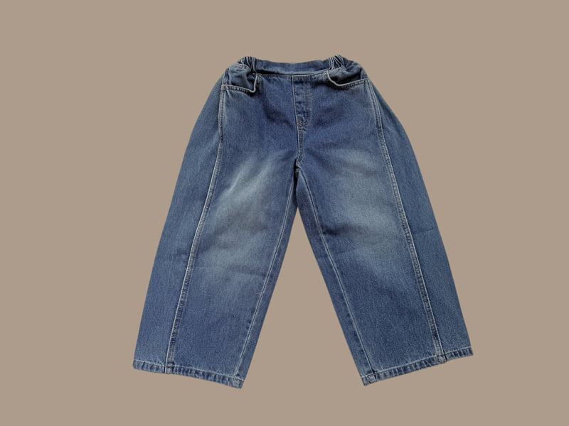 Dore Dore - Korean Children Fashion - #kidsshorts - Ash Blue Jeans - 3