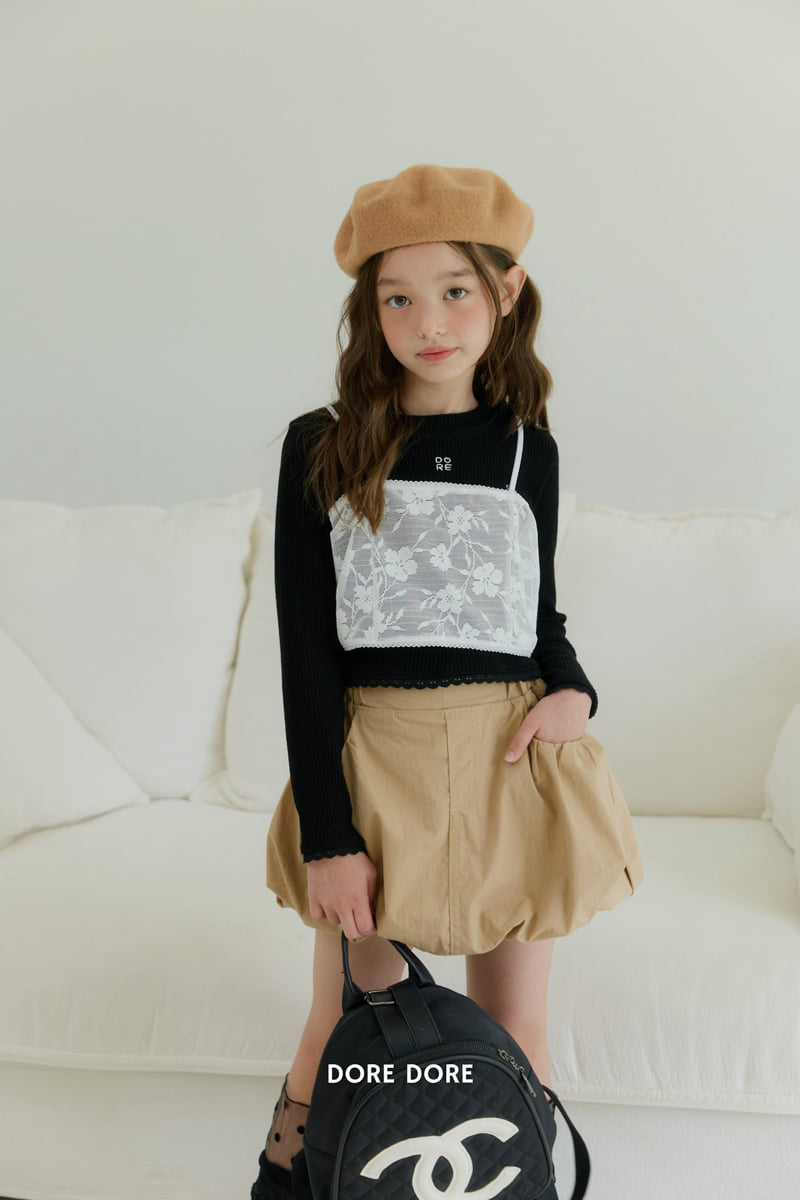 Dore Dore - Korean Children Fashion - #kidsstore - Lace Bustier