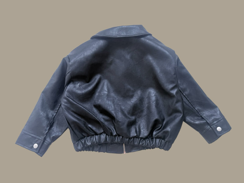 Dore Dore - Korean Children Fashion - #kidsstore - Leather Jacket - 6