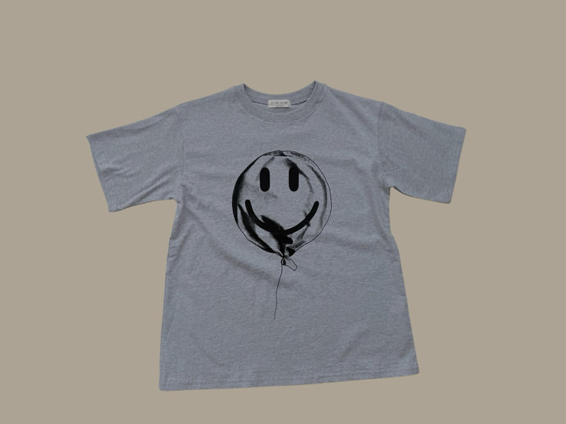 Dore Dore - Korean Children Fashion - #kidsstore - Smile Balloon Half-Sleeve Tee - 5