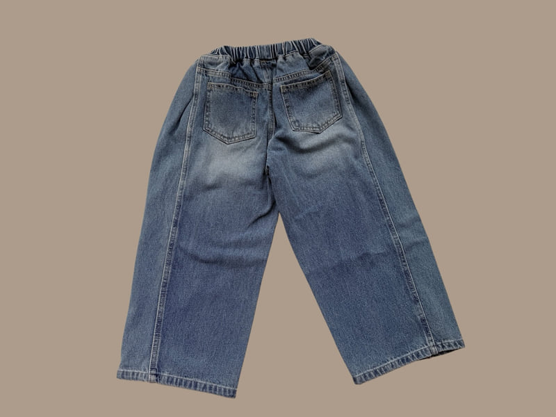 Dore Dore - Korean Children Fashion - #kidsshorts - Ash Blue Jeans - 4
