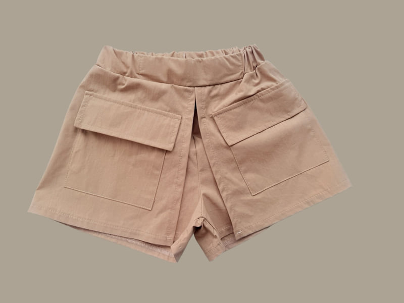 Dore Dore - Korean Children Fashion - #littlefashionista - Cargo Skirt Pants - 3