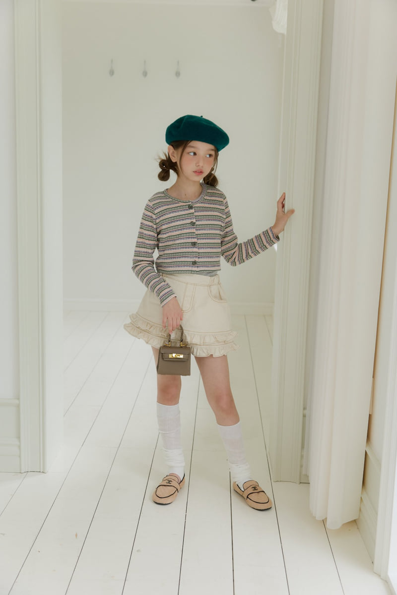 Dore Dore - Korean Children Fashion - #magicofchildhood - Ribbon Button Cardigan - 12