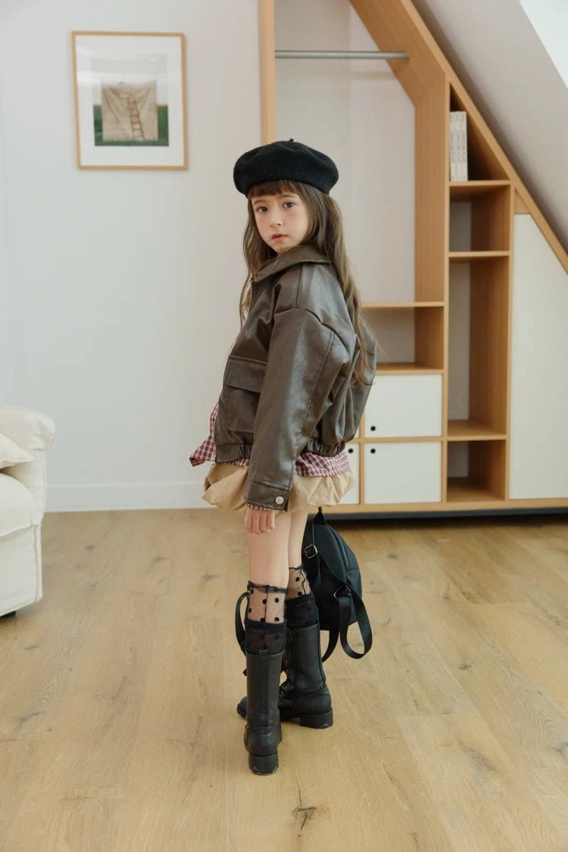 Dore Dore - Korean Children Fashion - #magicofchildhood - Leather Jacket - 10
